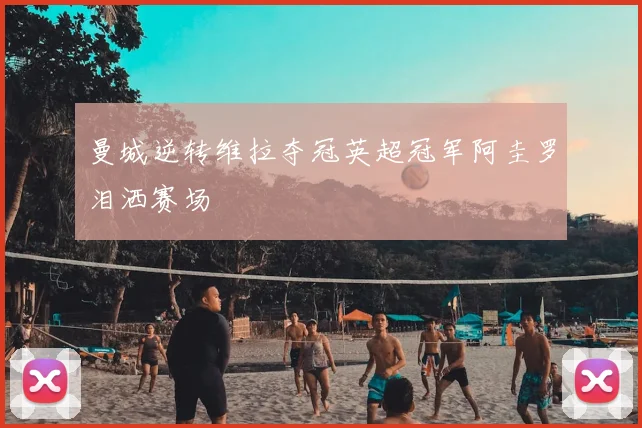 曼城逆转维拉夺冠英超冠军阿圭罗泪洒赛场